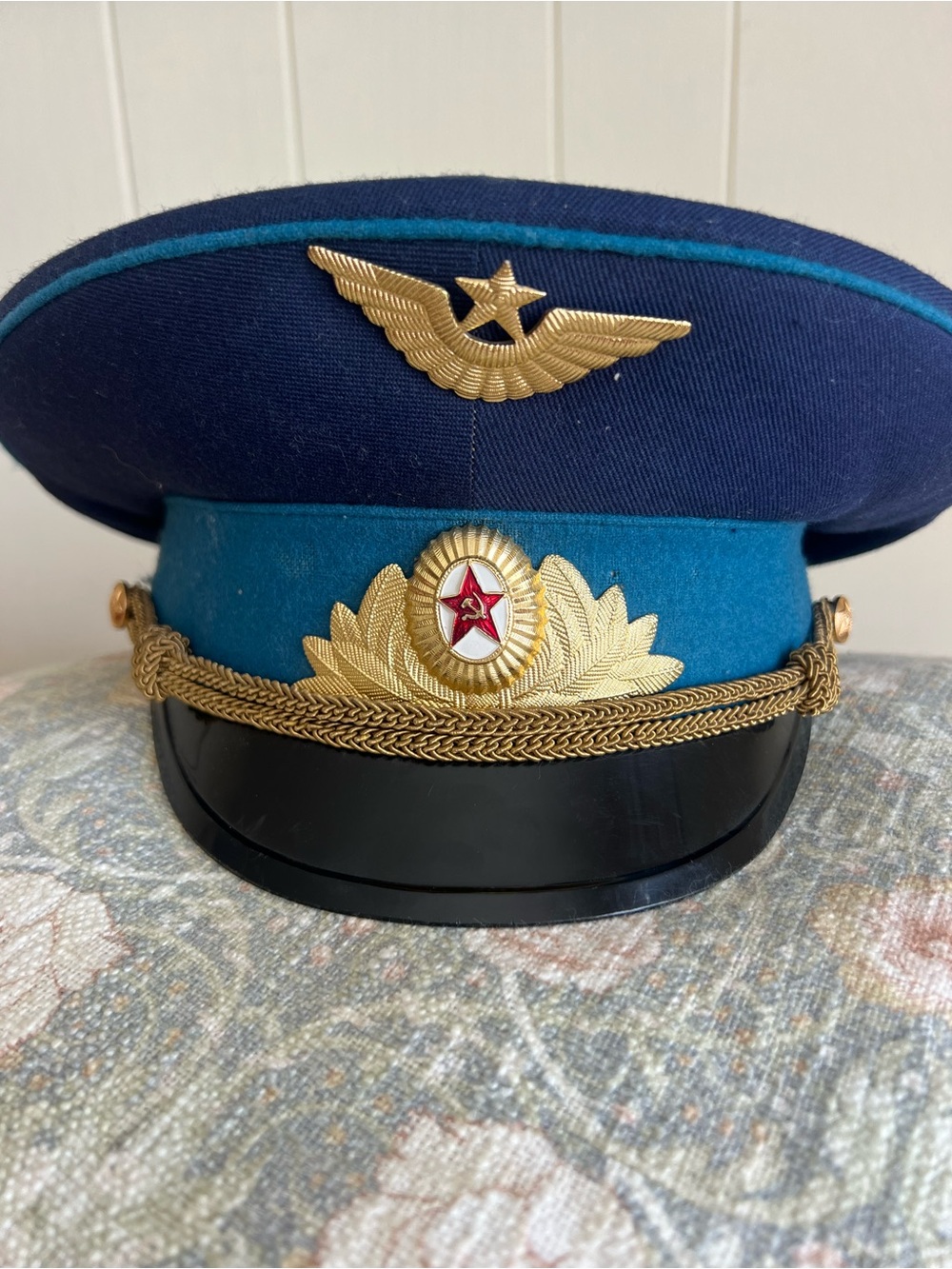 Vintage 1980 Soviet Air Force Hat